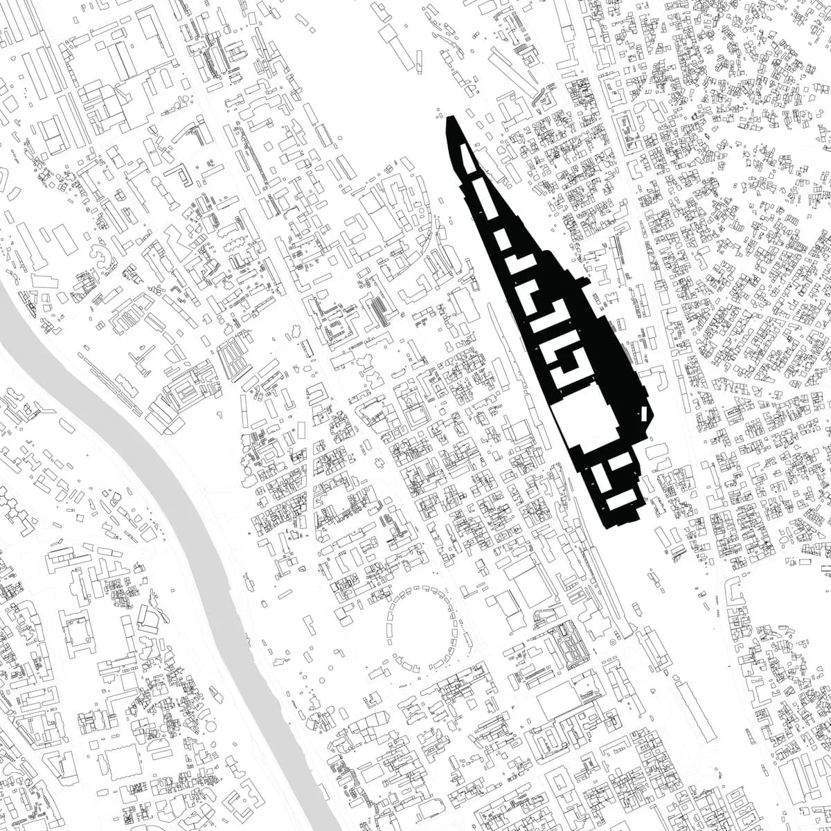 Dadiani Locomotive Yard Masterplan — site map