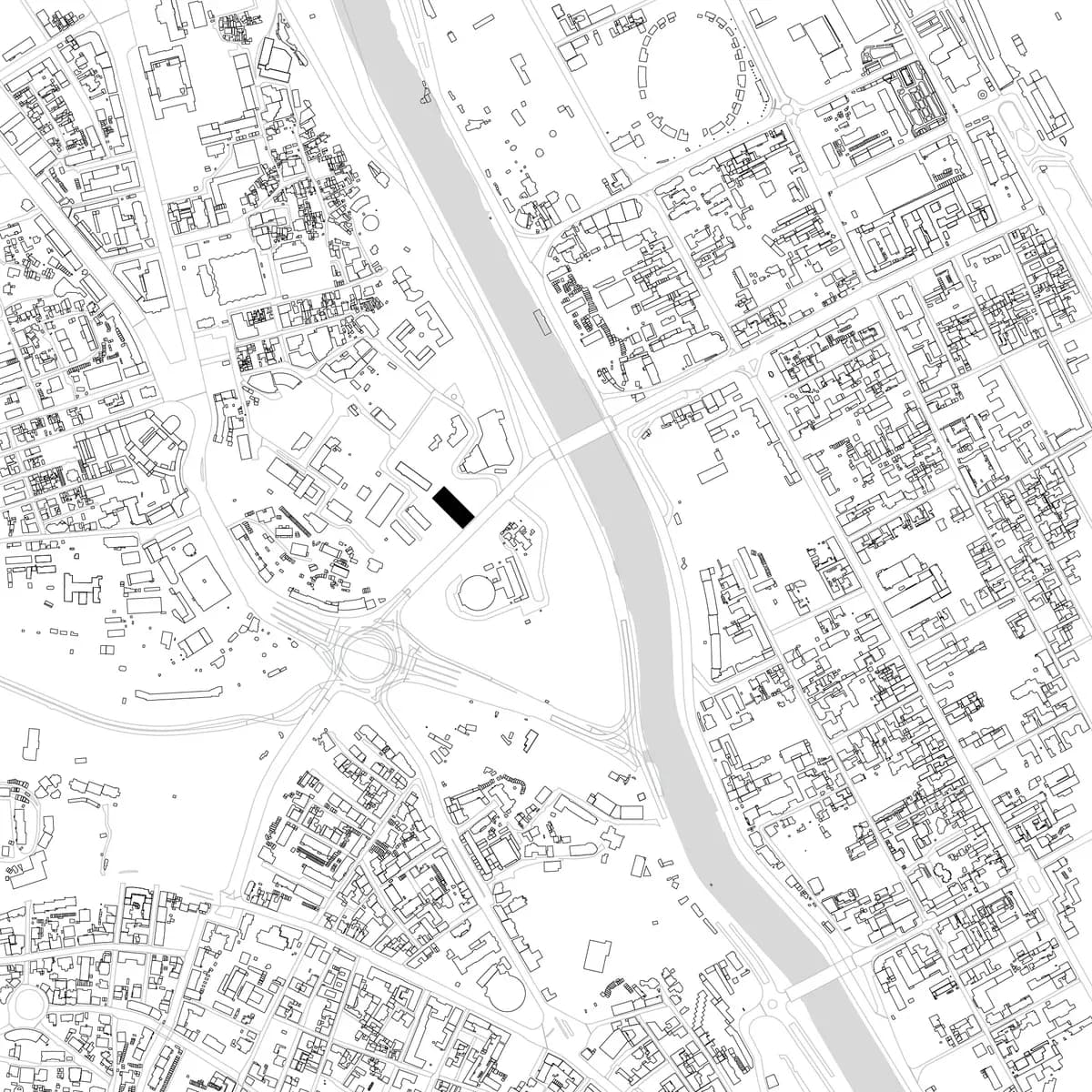 King Tamar Tower — site map