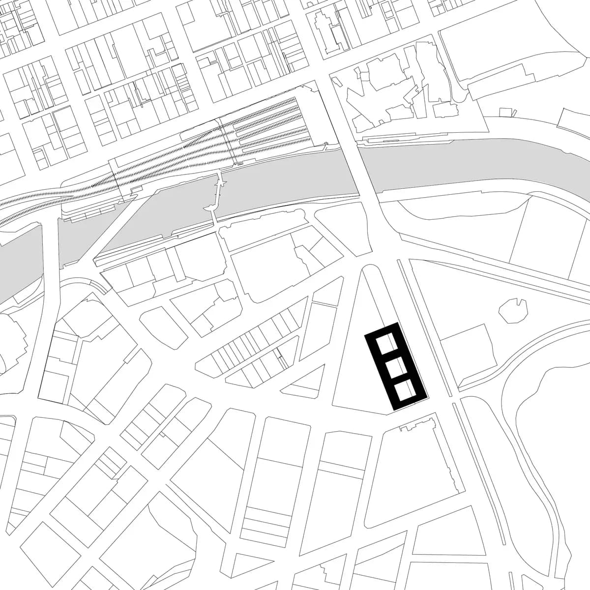 NGV Pavilion — site map